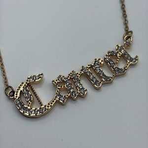 Horoscope “cancer” Bling rose gold necklace 16-18” Zodiac Necklace Cancer